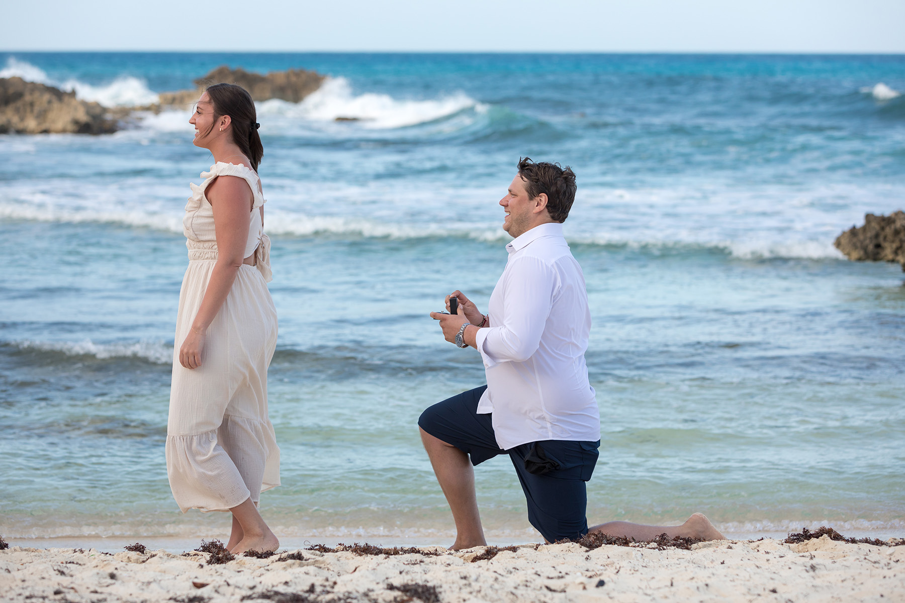 Isla Mujeres Marriage Proposal and Engagement Photos