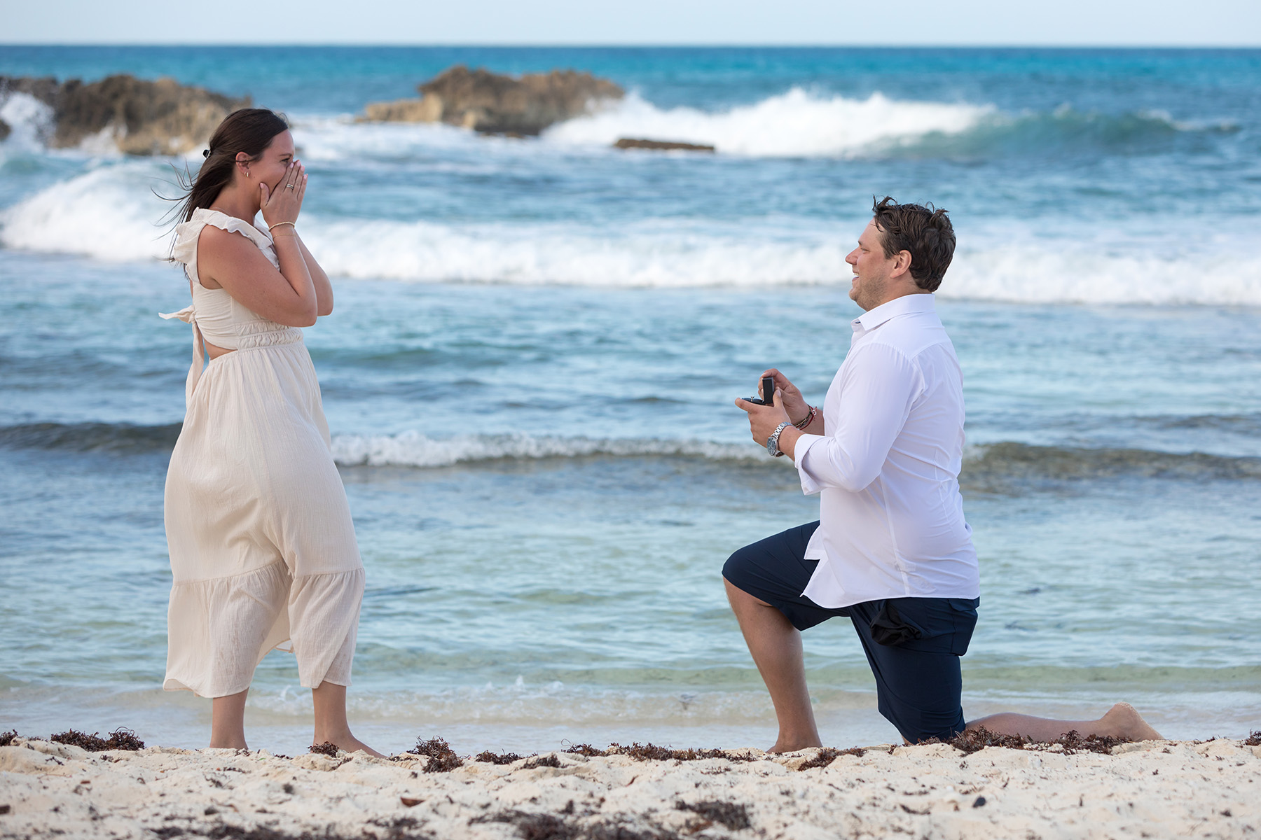 Isla Mujeres Marriage Proposal and Engagement Photos